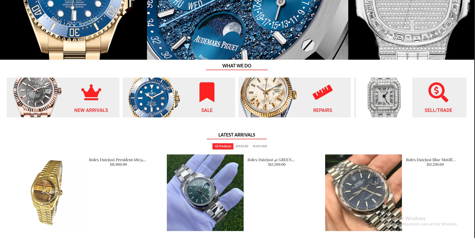 Tienda online Lavish Collection Inc — joyería y accesorios de lujo